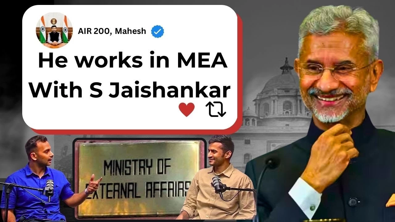 Revealed: Why Mahesh Chose IFS Over IAS, Geopolitics, India-China Issues | UPSC Topper Interview